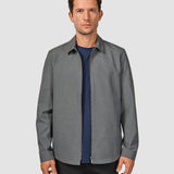 Essential Jacke Dunkelgrau meliert