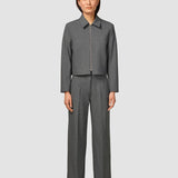 Essential Set Shorts mit Reißverschluss-Jacke & weiter Hose