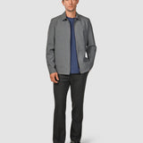 Essential Jacke Dunkelgrau meliert