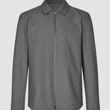 Essential Jacke Dunkelgrau meliert
