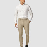 Essential Anzughose Slim Beige Melange