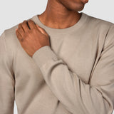 Alltags-Strickpullover mit Rundhalsausschnitt Birchwood