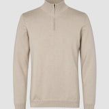 Alltags-Strickpullover mit halbem Reißverschluss Birchwood