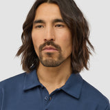 Evolve Piqué-Poloshirt Marineblau