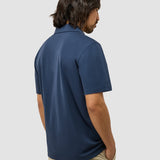 Evolve Piqué-Poloshirt Marineblau