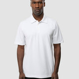 Evolve Piqué-Poloshirt Weiß