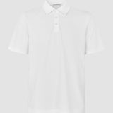 Evolve Piqué-Poloshirt Weiß