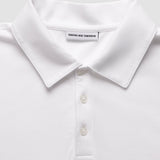 Evolve Piqué-Poloshirt Weiß