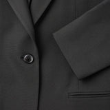 Essential Taillierter Blazer Schwarz