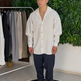 Elegantes Oversize-Hemd Weiß