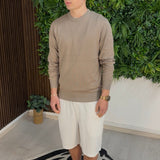 Feinstrickpullover WIMBLEDON HASSELNUSS