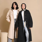 Bouclé-Kleid Hemd