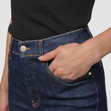 Sculpt Jeans Slim Dunkel Blau