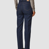 Jeans Straight Fit Dunkel Blau