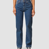 Jeans Straight Fit Medium Blau