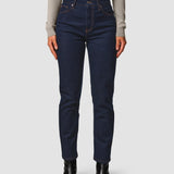 Jeans Tapered Dunkel Blau