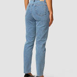 Jeans Tapered Snow Blau Wash
