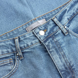 Jeans Tapered Snow Blau Wash