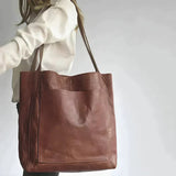 Kimberly™ | Klassische Lederhandtasche