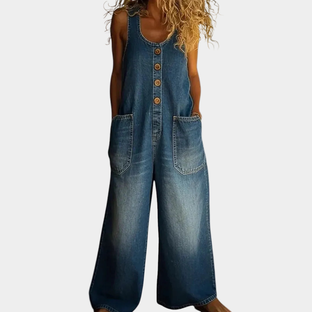 Vintage & Lässige Latzhose