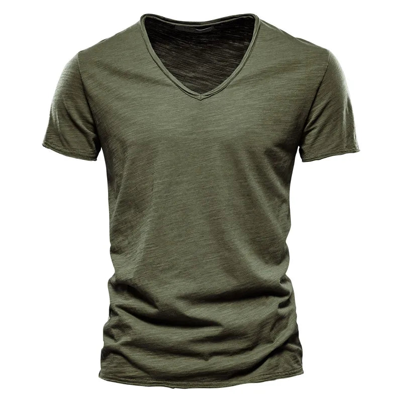 Matteo | Klassisches V-Ausschnitt Shirt