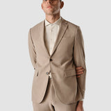 Essential Blazer Regular Sand Grain