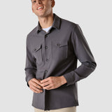 Overshirt Grau