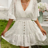 Carole - Boho-Spitzenkleid