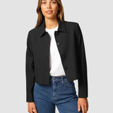 Serene Shorts Jacke Schwarz