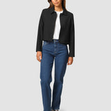 Serene Shorts Jacke Schwarz