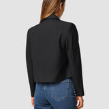 Serene Shorts Jacke Schwarz