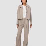Serene Shorts Jacke Greige