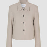 Serene Shorts Jacke Greige