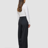 Damen Skye Hose Weit Schwarz