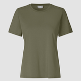 Supima Autograph T-Shirt Dunkeloliv