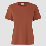 Supima T-Shirt Weiß Terracotta