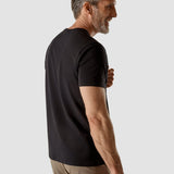 Supima-T-Shirt Schwarz