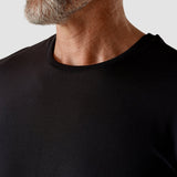 Supima-T-Shirt Schwarz