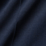 Tech-Wollanzughose Relaxed Fit Marineblau