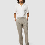 Technische Leinenhose elastisch roh beige