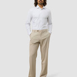 Tech-Leinenanzughose Relaxed Fit Sandshell