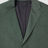 Tech-Wollblazer Grün Nacht Regular