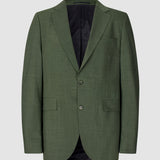 Tech-Wollblazer Grün Nacht Regular