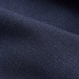 Technische Wollanzughose Regular Marineblau