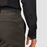 Reisehemd Schwarz Slim