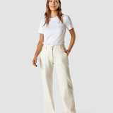Leinenhose Off-White
