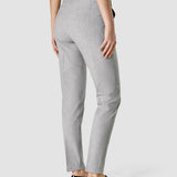 Essential Hose Tapered Hell Grau Nadelstreifen