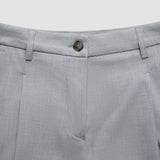 Damen Skye Hose Weit Grau Kiefer Melange