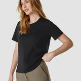Supima Autograph T-Shirt Schwarz