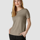 Supima-Autograph-T-Shirt Latte